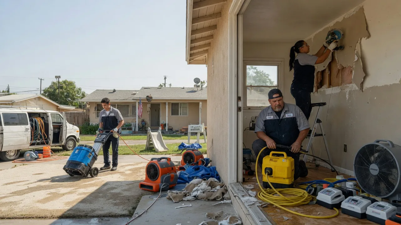 Water Damage Restoration in Strawberry, CA near me